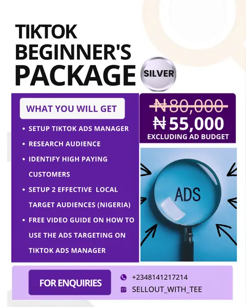 TIKTOK BEGINNER'S PACKAGE (SILVER)